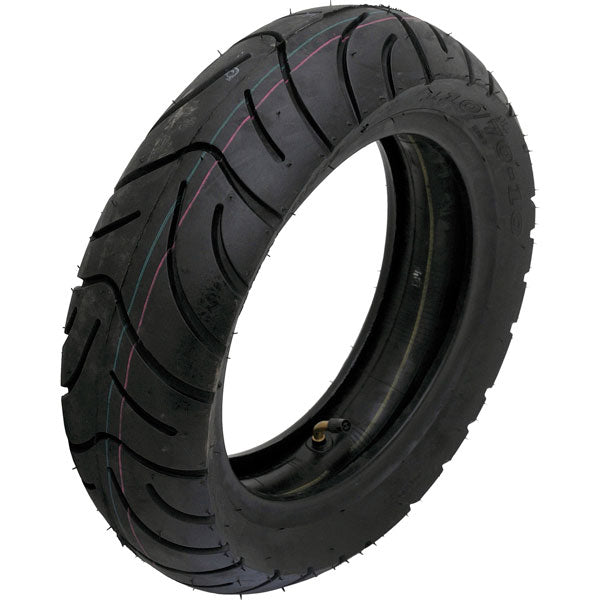 BS0626 - TYRE 130/70/8" WITH TUBE E MARKED