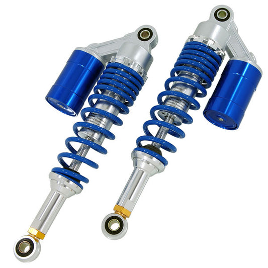 BS0657-BLUE Gas shock absorbers 330mm Blue for Honda Dax Monkey & Skyteam