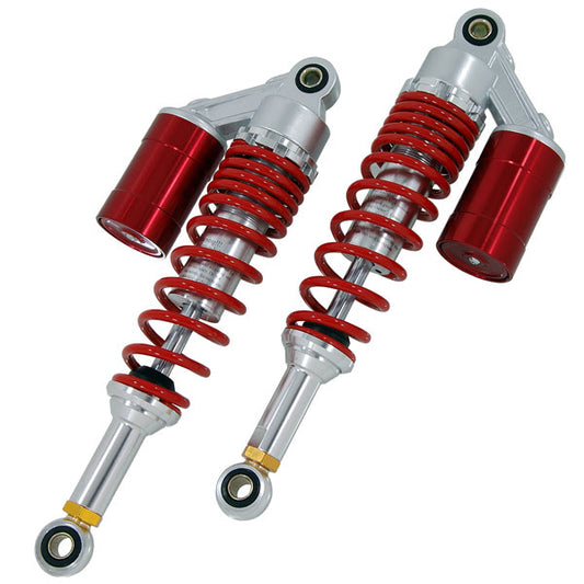 BS0657-RED Gas shock absorbers 330mm Red for Honda Dax Monkey & Skyteam