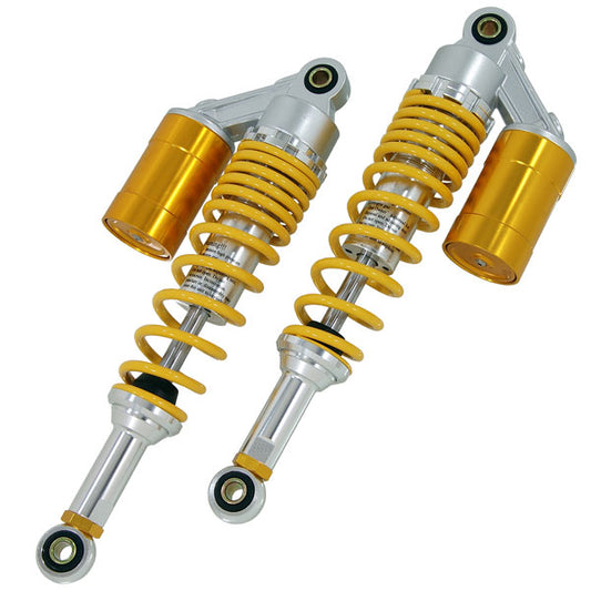 BS0657-YELLOW Gas shock absorbers 330mm Yellow for Honda Dax Monkey & Skyteam