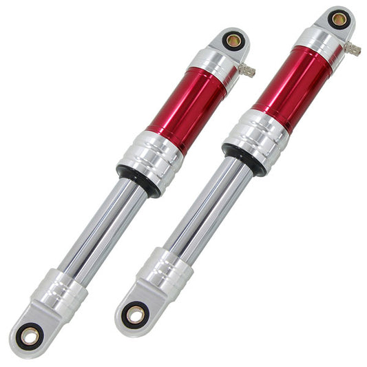 BS1151-RED Rear Shocks 330mm Without Springs In Red