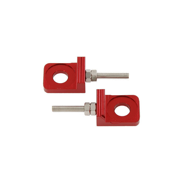 BS1160-RED - Munk Alloy Swing Arm Chain Adjuster In Red