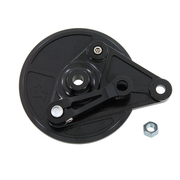 BS1380-BLACK - Kepspeed CNC Rear Brake Flange in Black For Dax & Skyteam