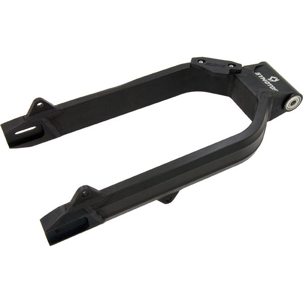 BS1385-BLACK - DAX Black Alloy Swingarm +12cm - 410mm Length