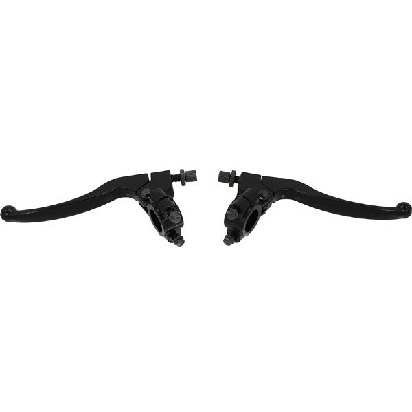 BS1471-BLACK Brake & Clutch Lever Set in Black