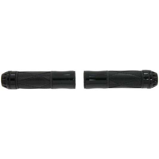 BS1473-BLACK - Handle Bar Grips with Black Ends