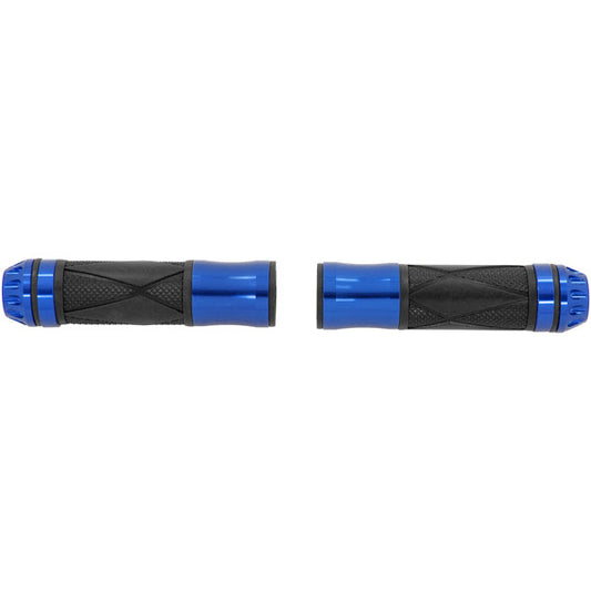 BS1473-BLUE - Handle Bar Grips with Blue Ends