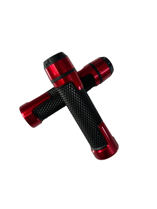 BS2276 - Handle Bar  Red  Grips  006b