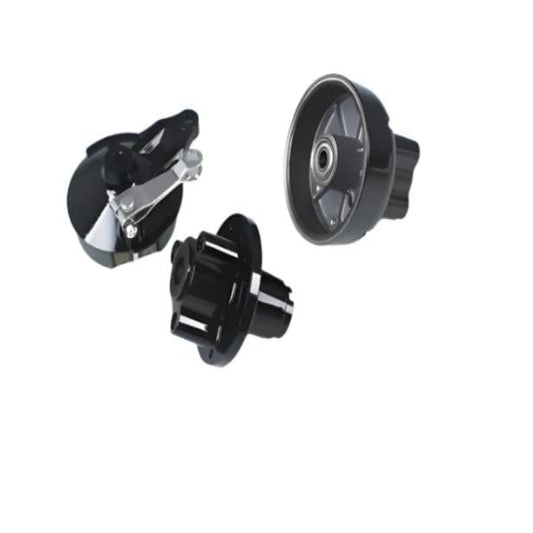 BS1149 - Munk Black Set Rear Hub with Dx Brake Plate