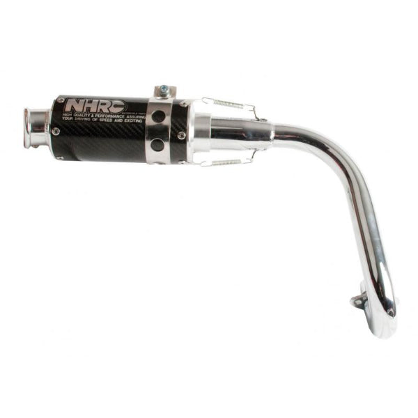 BS1448 - NHRC Short Up Carbon Muffler Exhaust for Honda Monkey - Gorilla and Singa Chimp