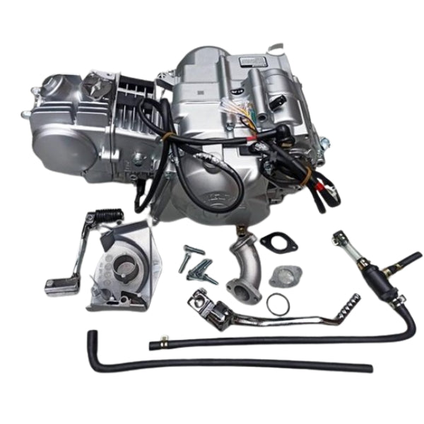 BS0268 - Zongshen 125CC Electric Kick Start Engine In Silver