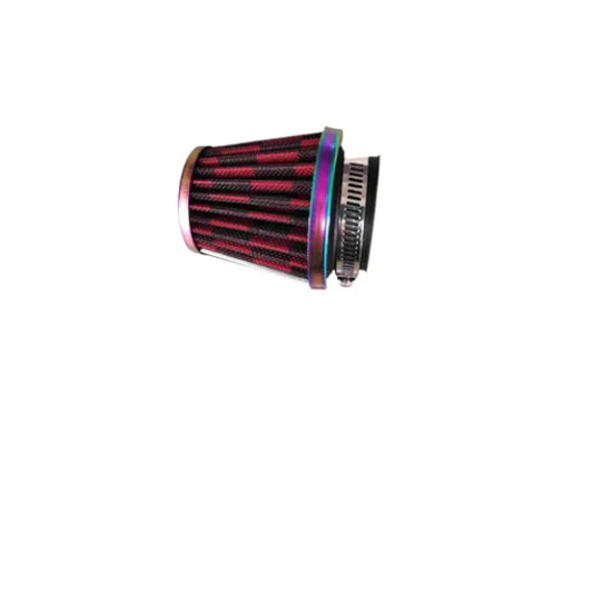 BS2148 - 42mm Air Filter in Red Check Metal
