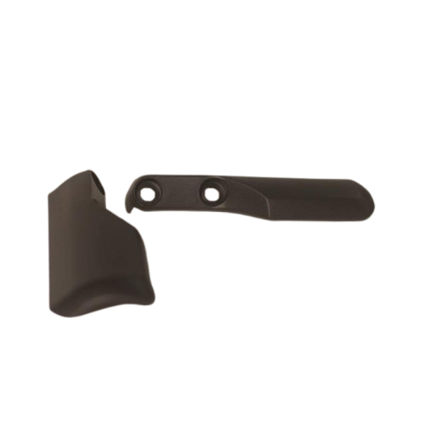 BS2422 - Front Protective Shield For Monkey 125 from 2018 to now in Black