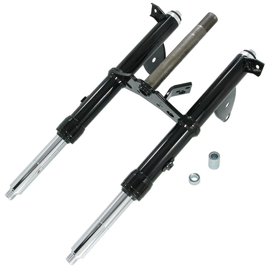 BS0088 MUNK 480mm Front Forks Kit For Disc Brakes In Black