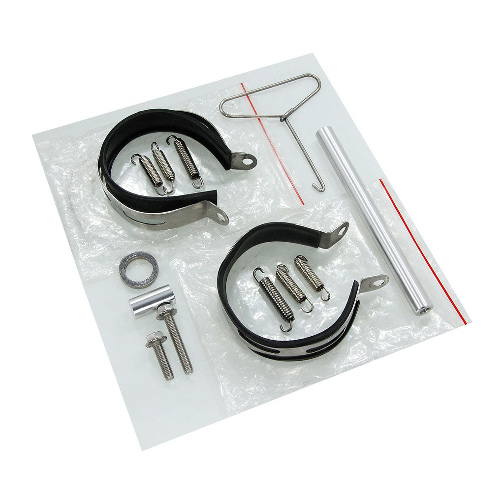 BS0110-Kepspeed MSX Twin GP1 Exhaust With Front Pipe