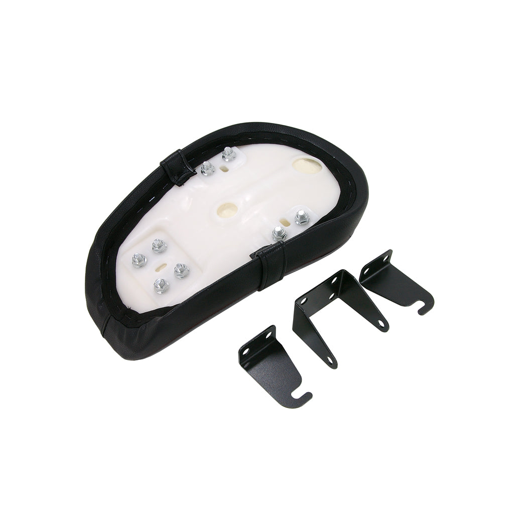 BS1778 - Low MUNK Seat With Check Pattern & Black Piping