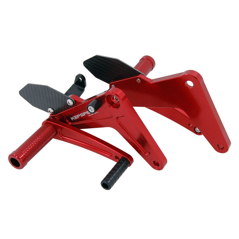 BS0193-RED - Cub Rear Set In Red