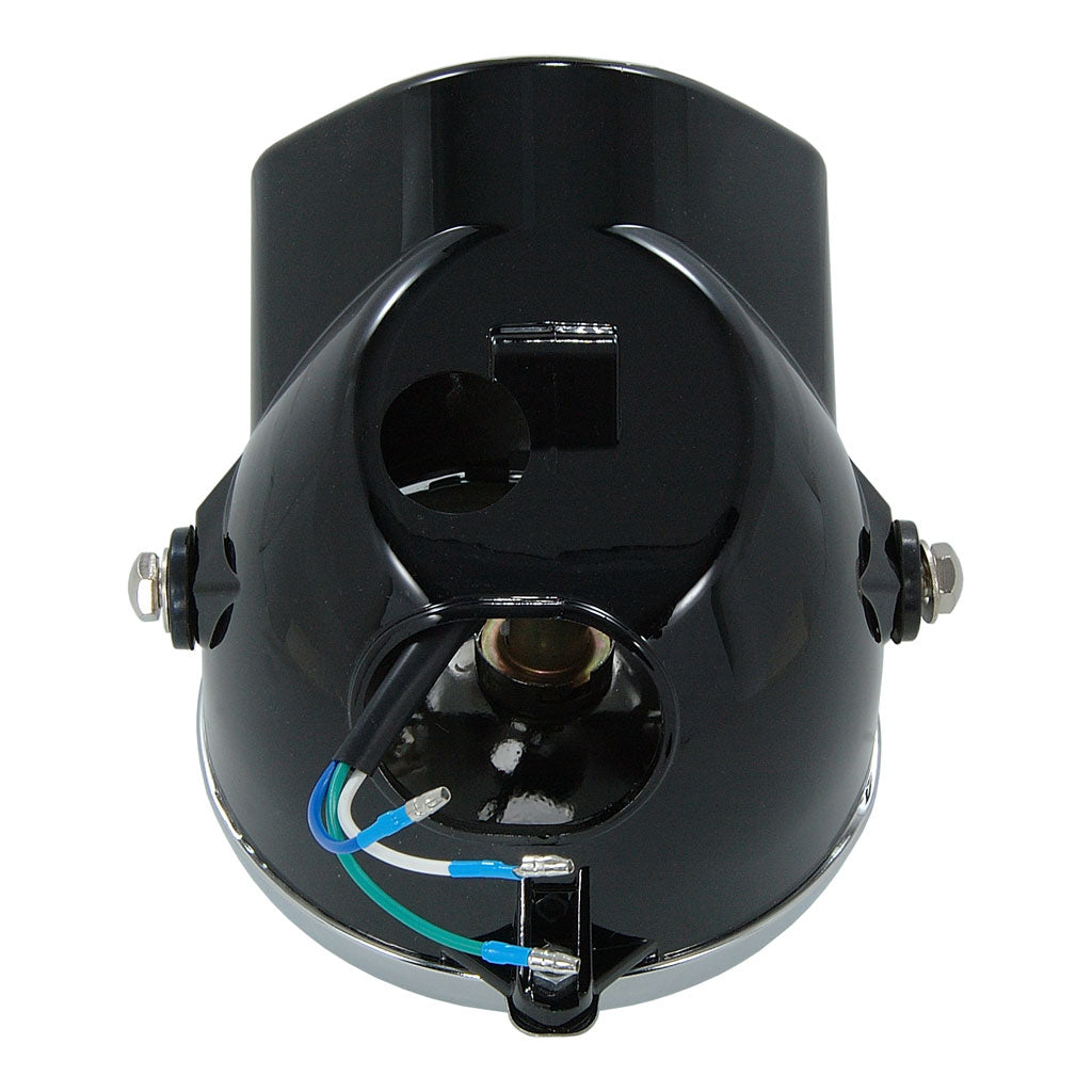 BS0237 DAX Headlight With Black Shell 140mm