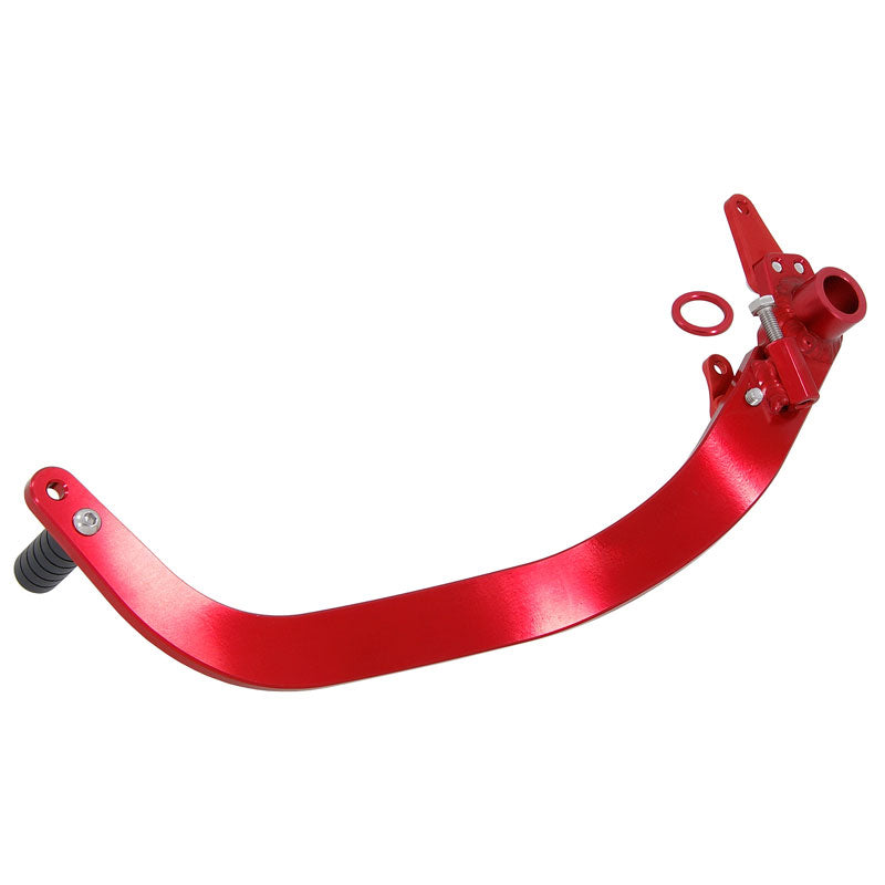 BS0243 - CUB CNC Rear Brake Pedal In Red