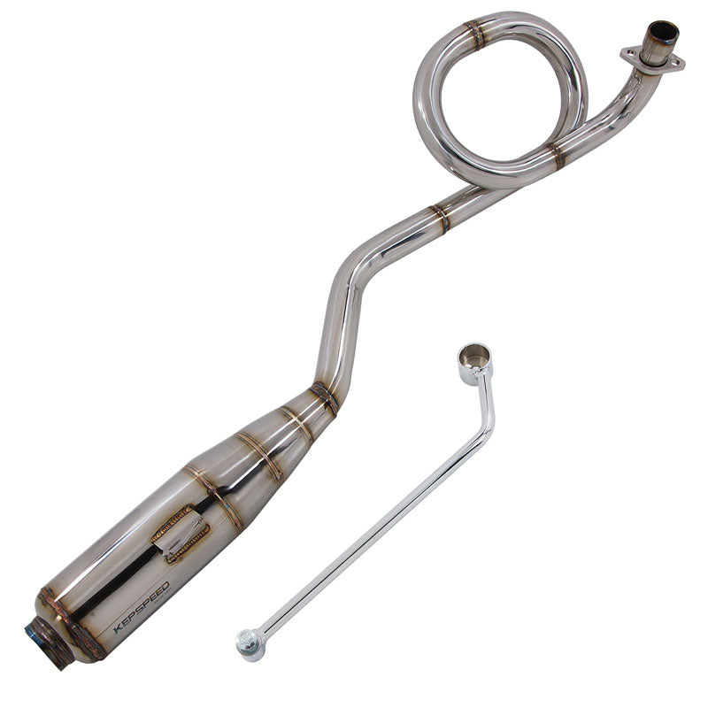 BS0268-EXHAUST CUB Under Snake Pipe Exhaust