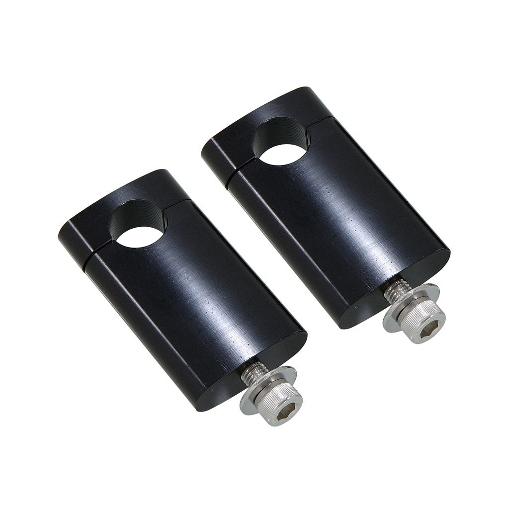 BS0337-BLACK Kepspeed Black Flat Handlebar Clamp 75mm