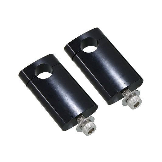 BS0337-BLACK - Kepspeed Black Flat Handlebar Clamp 75mm
