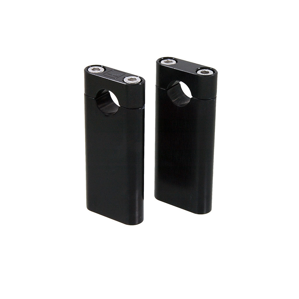 BS0338-BLACK Kepspeed Black Flat Handlebar Clamp 100mm