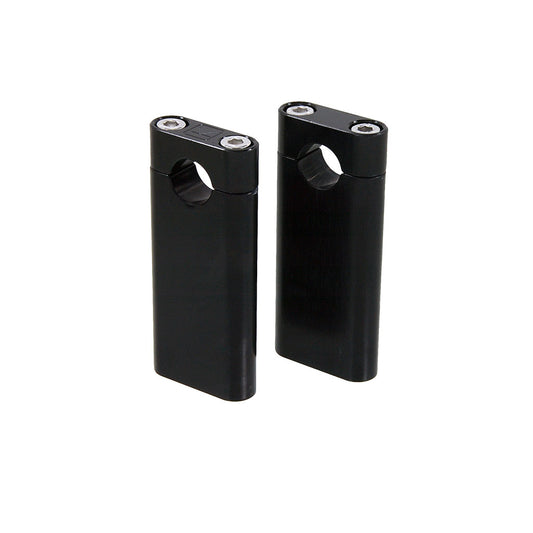 BS0338-BLACK - Kepspeed Black Flat Handlebar Clamp 100mm