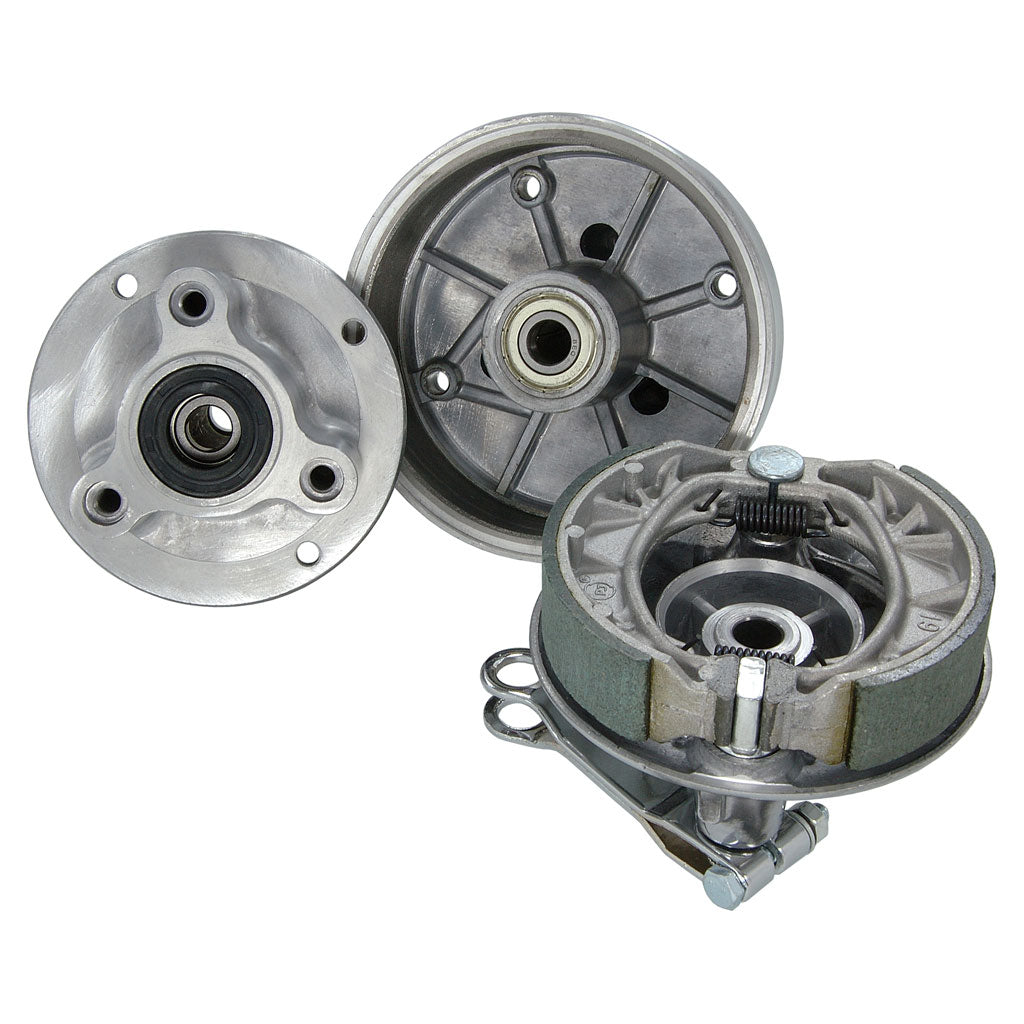 BS0735 - Front & Rear Polished Hubs For MUNK