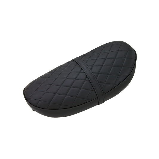 BS1158 DAX 5.5L Low Seat In Black With Small Diamond Pattern - 12V Frames