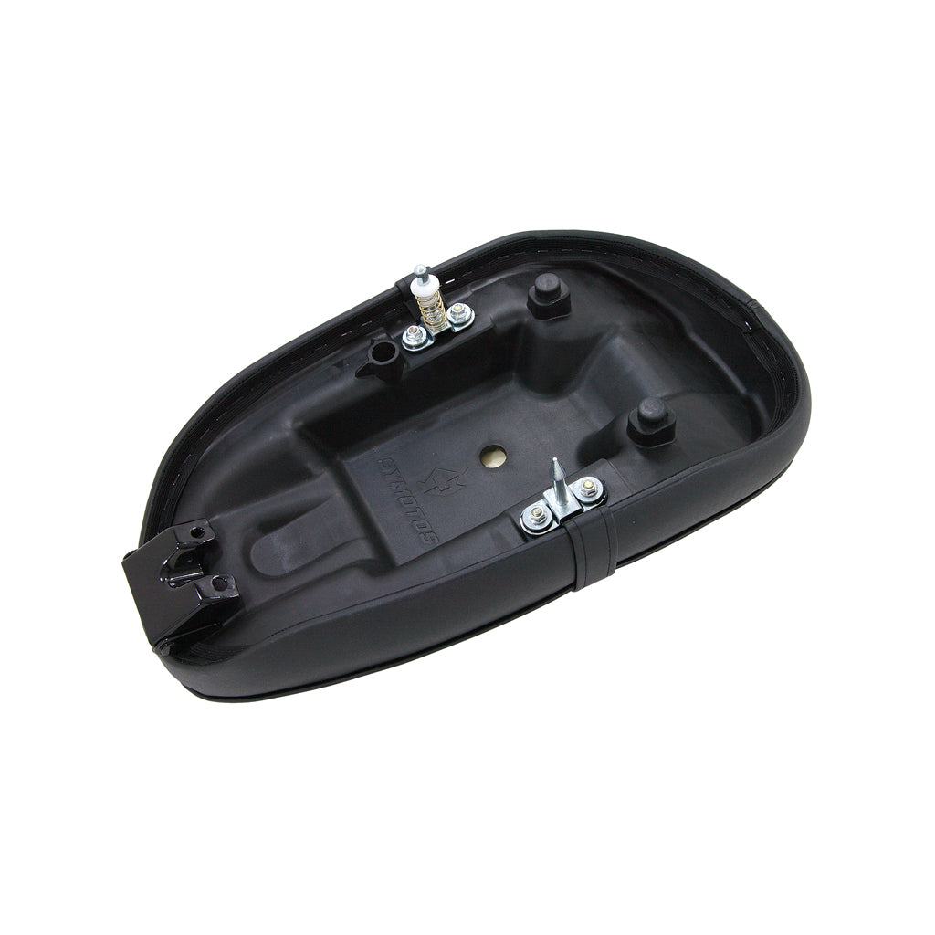 BS1158 DAX 5.5L Low Seat In Black With Small Diamond Pattern - 12V Frames