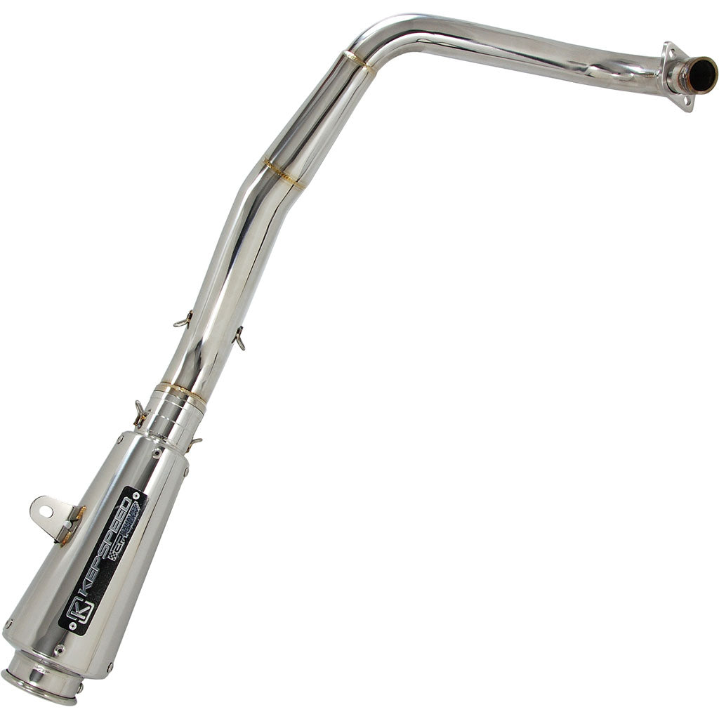 BS1261 - Kepspeed Stainless Steel DAX & Monkey Down Swept Exhaust