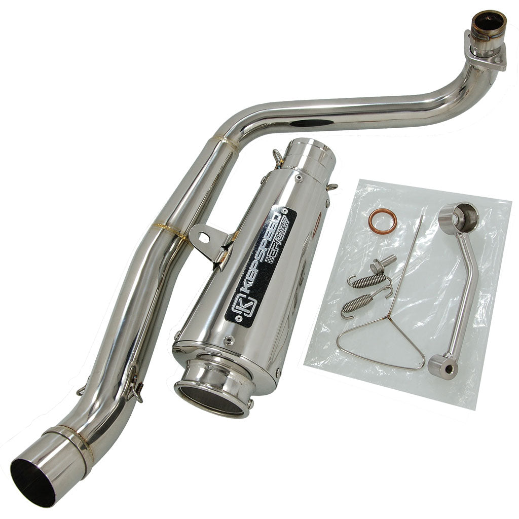 BS1261 - Kepspeed Stainless Steel DAX & Monkey Down Swept Exhaust