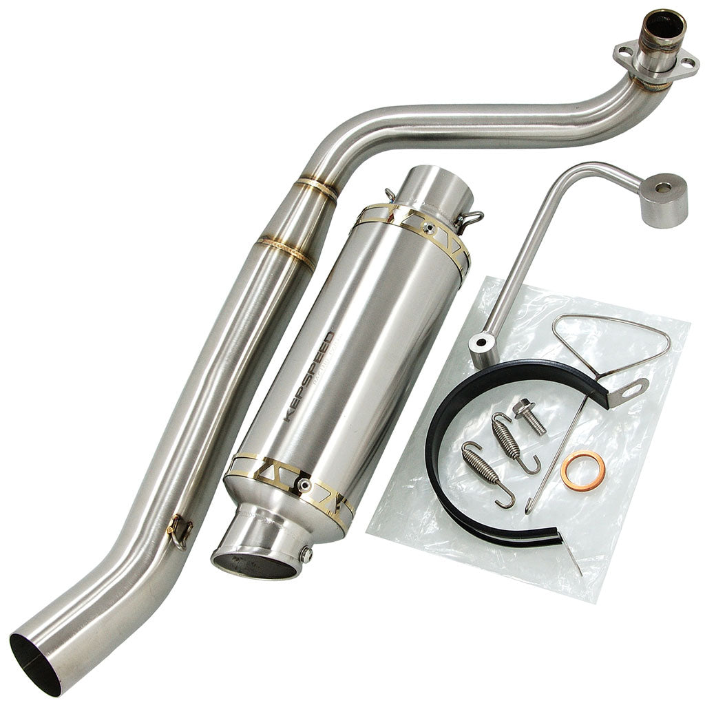 BS1277-S - Kepspeed GP1 Stainless Steel Short Exhaust