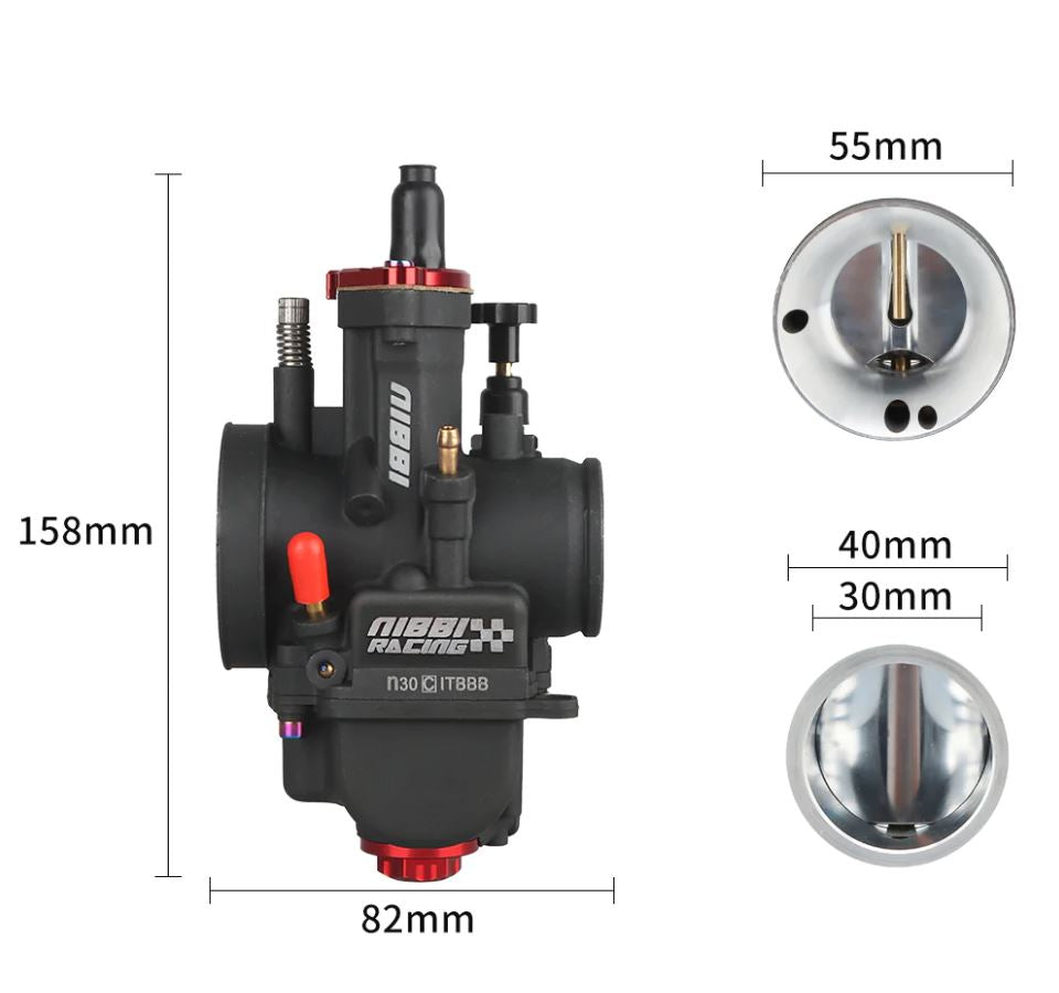 BS1363 - NIBBI Racing PWK30 Carburettor pro version