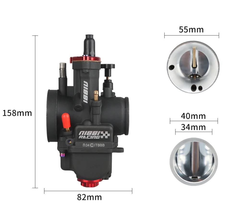 BS1372 - NIBBI Racing PWK34 Carburettor pro version