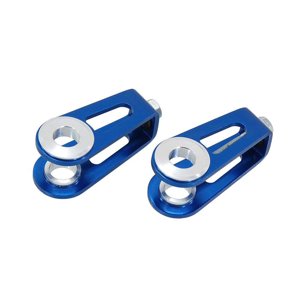 BS1467-BLUE - CUB Alloy Swing Arm Adjusters In Blue