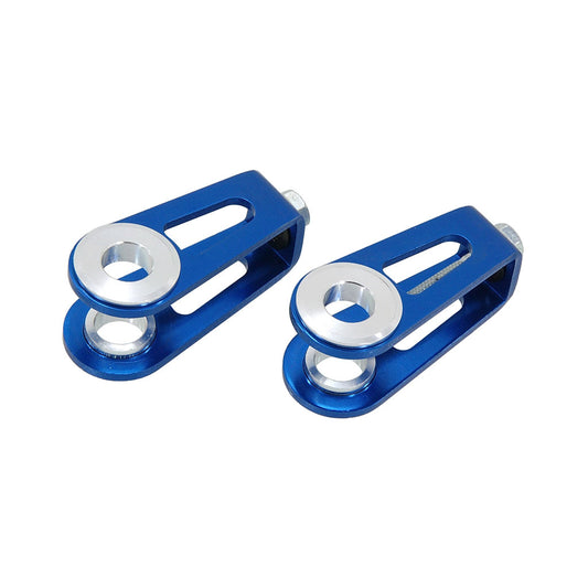 BS1467-BLUE - CUB Alloy Swing Arm Adjusters In Blue