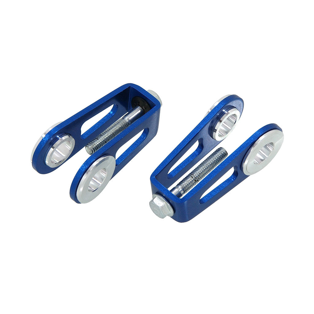 BS1467-BLUE - CUB Alloy Swing Arm Adjusters In Blue
