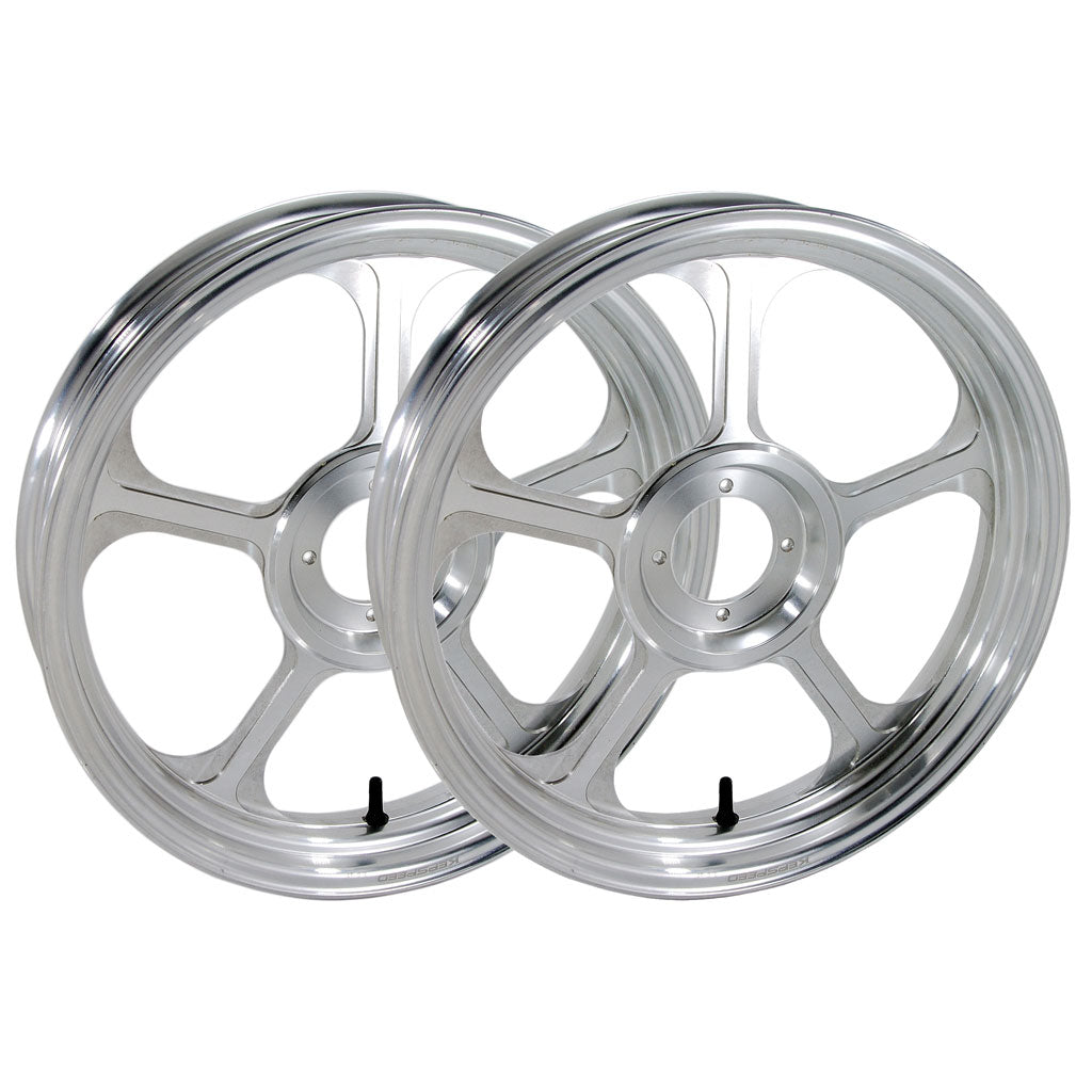 BS1491 CUB Alloy 17'' 5 Spoke Tubeless Rims 3.0J & 3.5J