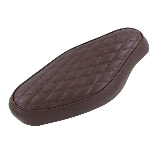 BS1617 CUB Custom Long Seat In Brown With Diamond Stitching