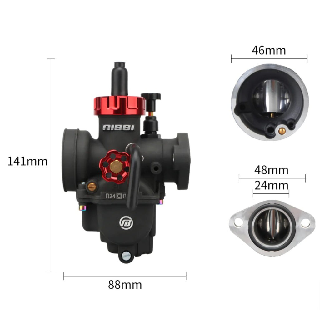BS1618 NIBBI Flange Racing PE24FL carburettor