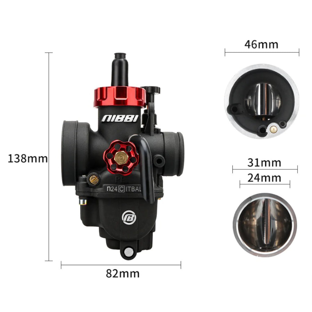 BS1634 - NIBBI Racing Version PE24 Carburettor