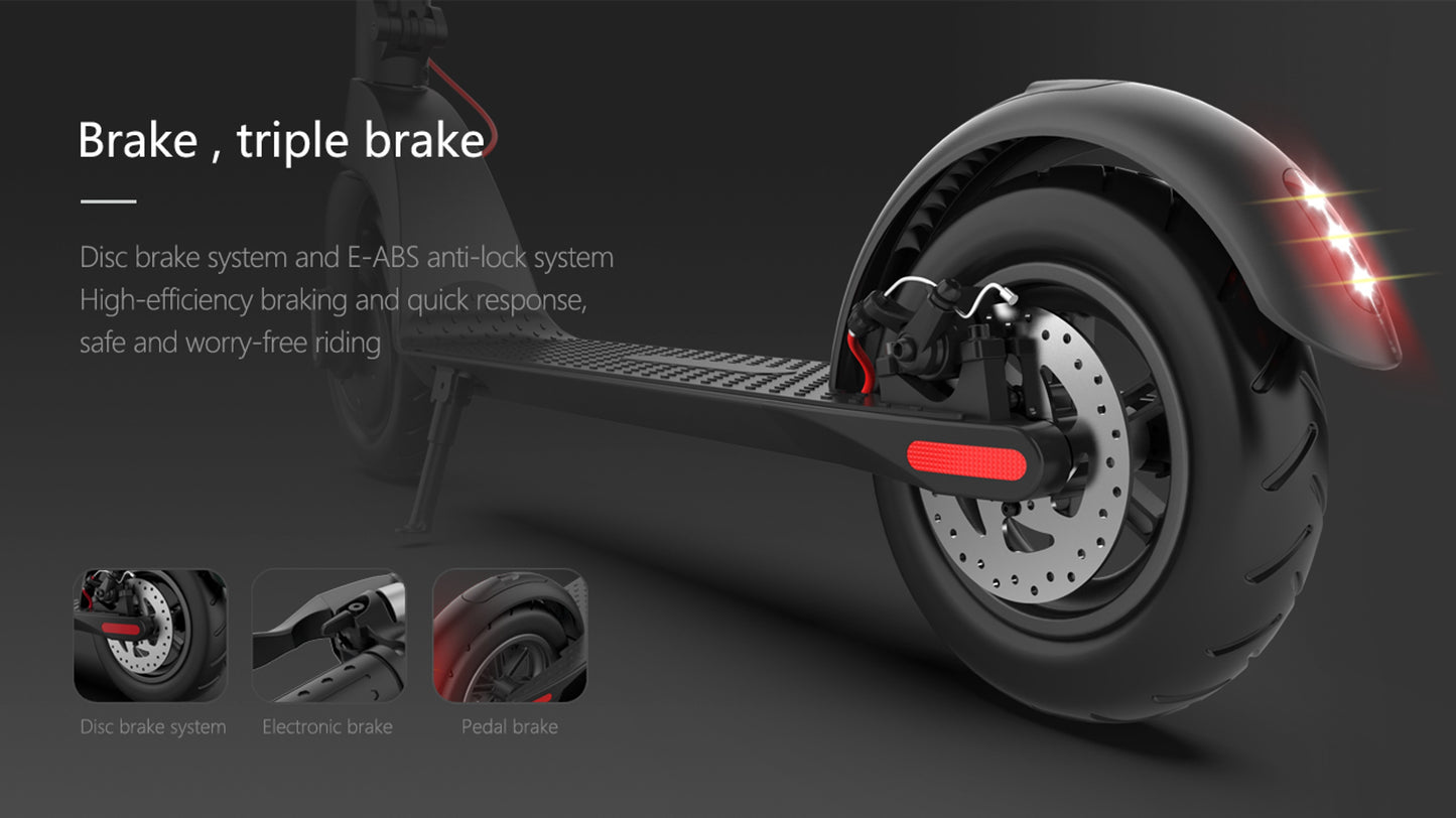 350W X8 Electric Scooter With 10'' Wheel - 10AH Battery