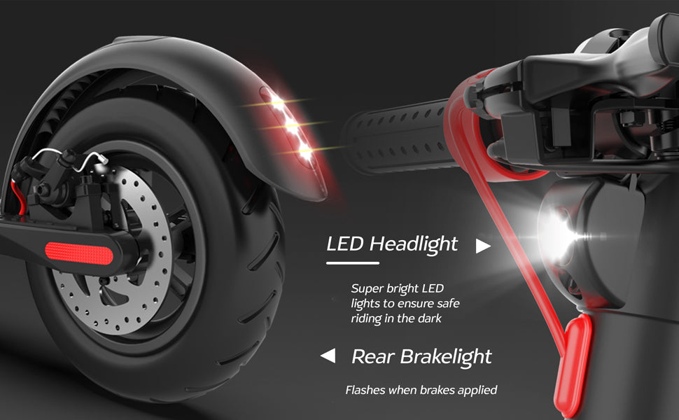 350W X8 Electric Scooter With 10'' Wheel - 10AH Battery