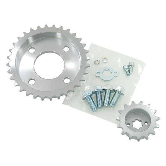 BS0010 - DX 7MM Off Set Front and Rear Sprockets 15/32TH