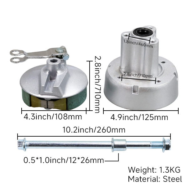 BS0043 - Rear Hub For MUNK