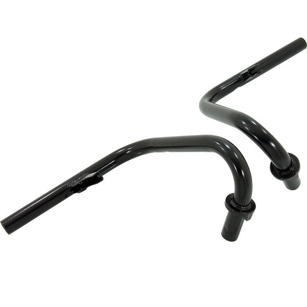 BS0254-BLACK Black Handle Bars for Cable Brake and Cable Clutch