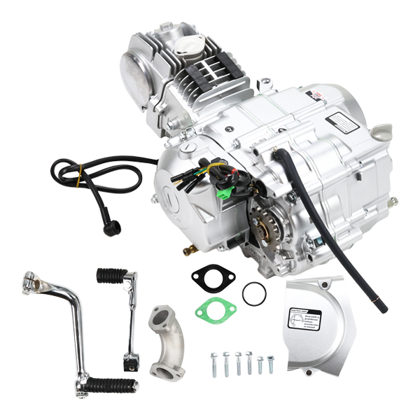 BS0268 - Zongshen 125CC Electric Kick Start Engine In Silver