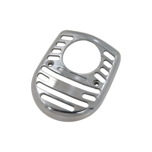 BS0332-SILVER - KP Alloy DX Tail Lens Cover Polished